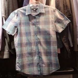 John Varvatos USA short sleeve button down shirt